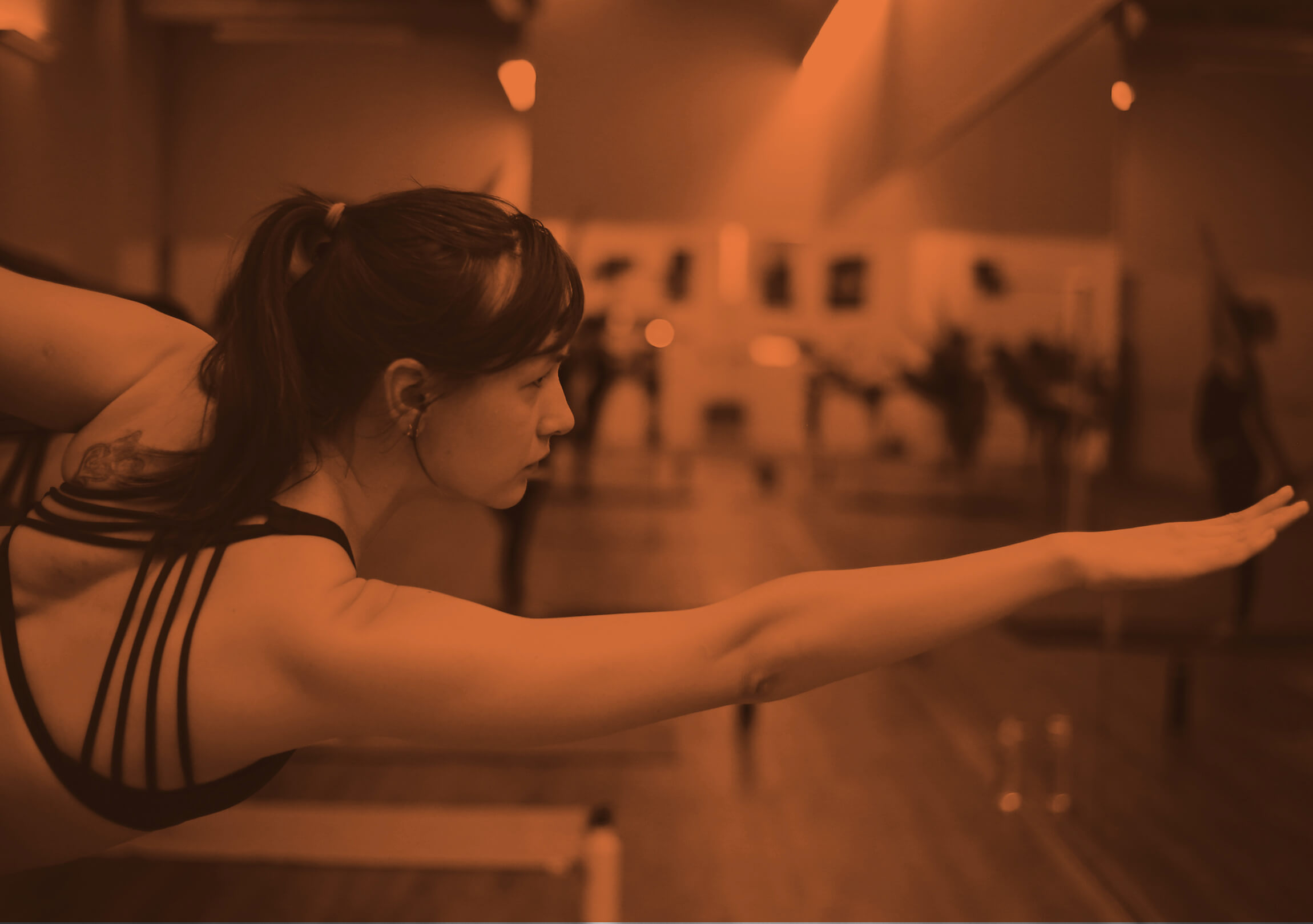Sweat Yoga interior